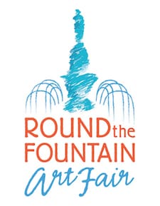 Round the Fountain Art Fair logo