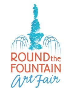 Round the Fountain Art Fair logo